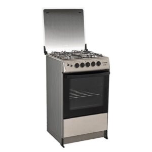 Cocina a Gas Ecoline 21" 4 Quemadores (Inox)